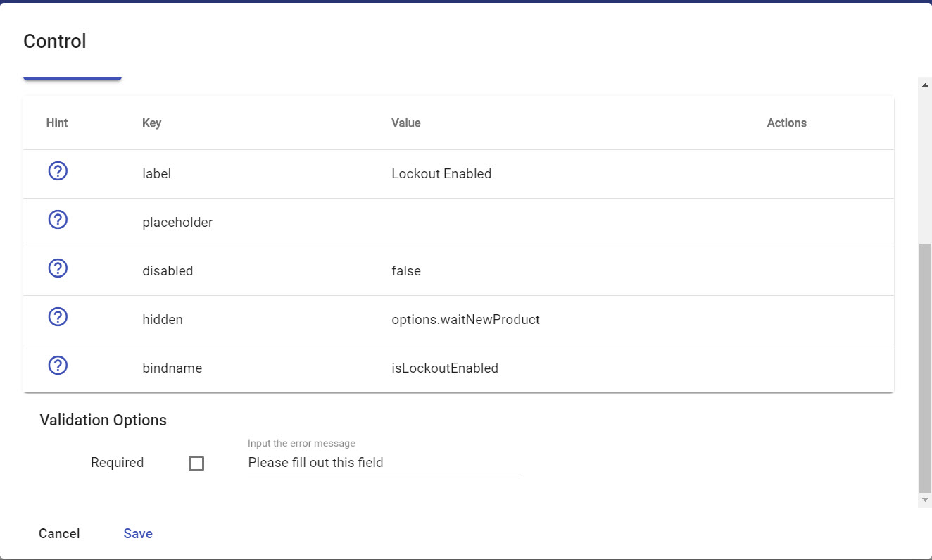 Options Example